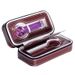 Estuche portátil de cuero sintético para guardar relojes, marrón, con cremallera, resistente al polvo, para 2, 4 y 8 dígitos_voghion.com