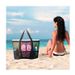 Τσάντα παραλίας Μεγάλης χωρητικότητας Παιχνίδι Διχτυωτό Τσάντα κολύμβησης Πολυλειτουργικό Ταξιδιωτικό Χειροκίνητο Μονό ώμο Τσάντα θαλάσσης Τσάντα αποθήκευσης μαγιό_voghion.com