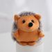 Adorable Toy Hedgehog Plush Keychain Soft Stuffed Animal Backpack Charm Cute_voghion.com