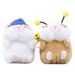 Keychain Plush Hamster Adorable Soft And Cuddly Stuffed Animal For Doll Bags_voghion.com
