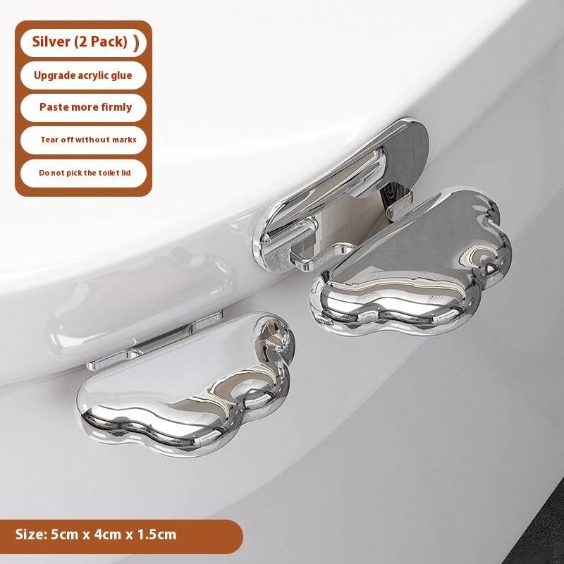 Toiletbrillifter - Hygiënische handsfree handgreep voor eenvoudig openen (universeel passend voor de meeste toiletbrillen)_voghion.com