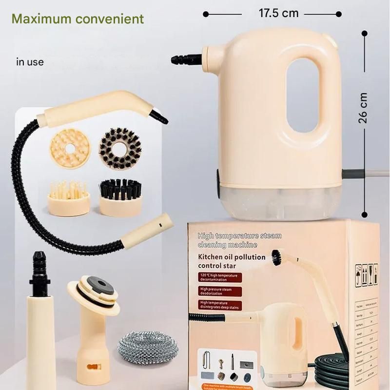 DaVKing High Temperature And High Pressure Steam Cleaner Washer And Disinfector Household Small Kitchen Air Conditioner Home Appliance Range Hood_voghion.com