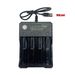 Bateria recarregável 18650 3,7 V 18650 2500 mAh Capacidade Bateria de íon de lítio recarregável para lanterna Bateria + carregador_voghion.com