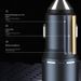 Dual Port Car Charger PD30W & 120W Fast Charging With LED Light, Aluminum Alloy Casing, Universal Compatibility_voghion.com