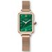 Elegant Retro Square Women's Watch Vintage Korean Style Waterproof Quartz Wristwatch With Minimalist Design_voghion.com