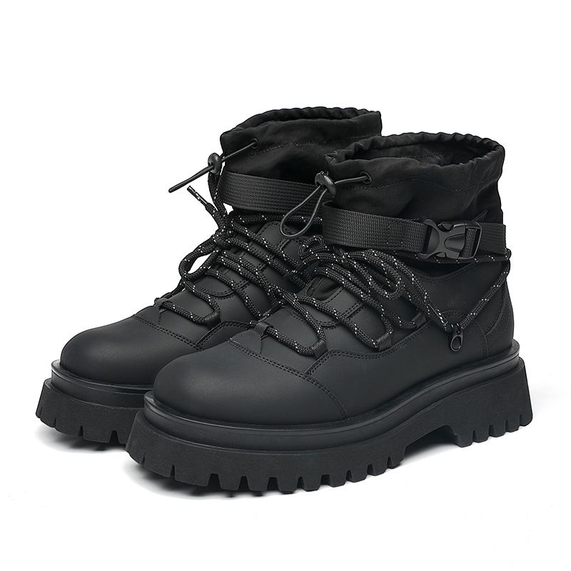 Guque paar nische design männer für outdoor tourismus bergsteigen Martin stiefel mit plüsch dicke sohle und vielseitig_voghion.com