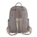 1 Piece Womens Simple Solid Color Double Backpack Leisure Nylon Fabric N Sense Student 250514l_voghion.com