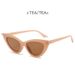 New Fashion Cat Eye Trendy Small Frame Women's Sunglasses Cheap Pc Shades Eyewear_voghion.com