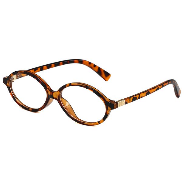 Occhiali da sole da uomo, montatura per occhiali, nerd, miopia, ovali, piatti, montatura piccola, stile retrò coreano, montatura per occhiali semplice_voghion.com