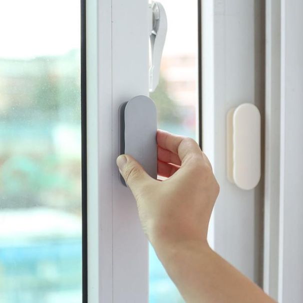 Mājsaimniecības durvju rokturis bez perforatora, logu durvju rokturis, darbaspēku taupošs rokturis, vannas istabas tualetes vāka rokturis_voghion.com