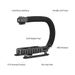 Universal Photoraphy Handheld Vlo Stand Stabilizer Kit LED Liht Microphone Remote Shutter Phone Camera Video_voghion.com
