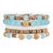 New Bohemian Beaded Bracelet Beach Vacation Style Multi Layer Stacking Wooden Beads Coconut Shell Bracelet For Women_voghion.com