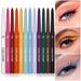 12 Farben Matte Eyeliner Gel Set COOL STORY Creme Lidschatten Stick Seidig Wasserdicht Schweiß Körper Farbe Stift_voghion.com
