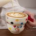 Handheld Coffee Cup, Ceramic Mug For Women With High Looks And Handle, Water Cup For Home Use, Especially Beautiful Latte Cup_voghion.com