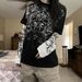 2025 Women's New Loose Two Piece Round Neck Long Sleeve Printed T-shirt_voghion.com