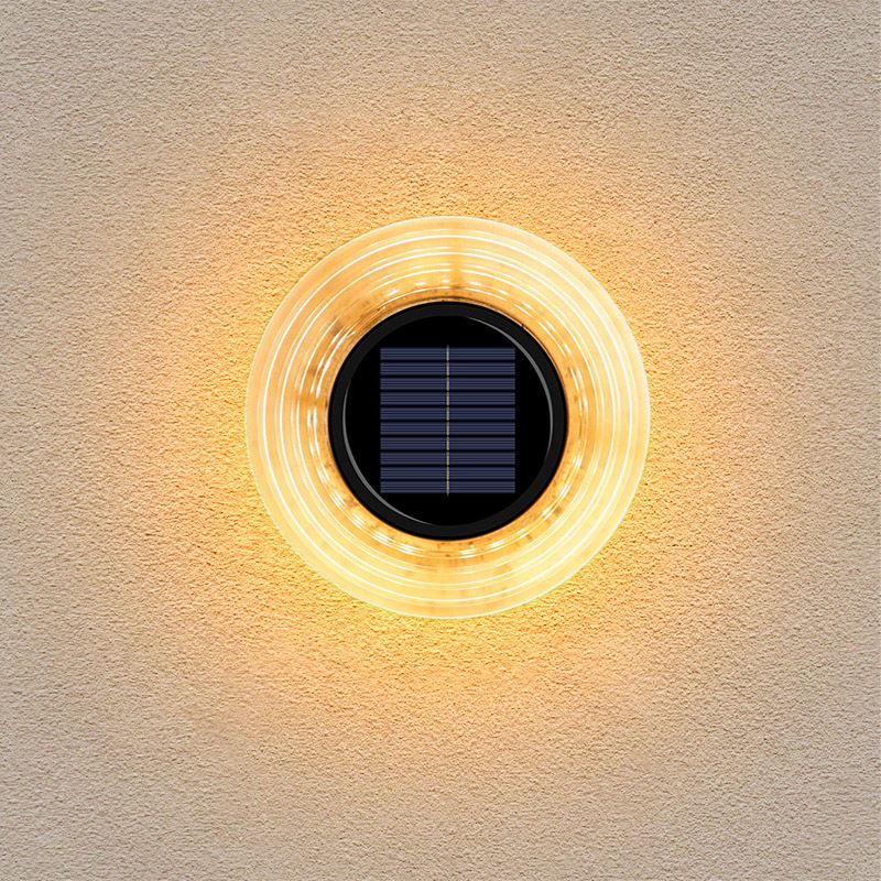 Éclairage LED solaire encastré – Éclairage de jardin étanche (blanc chaud/blanc froid, ABS durable, installation facile)_voghion.com