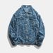 2024 autumn and winter new fashionable loose denim casual cashew flower men's jacket_voghion.com