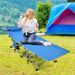 Folding Camping Cot with Side Storage Pocket Detachable Headrest_voghion.com
