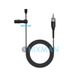 Microfono a condensatore HIXMAN Black LM2-SR OmniDirectiona Lav Lavalier Lapel per Sennheiser Evolution G1 G2 G3 G4 Wireless_voghion.com
