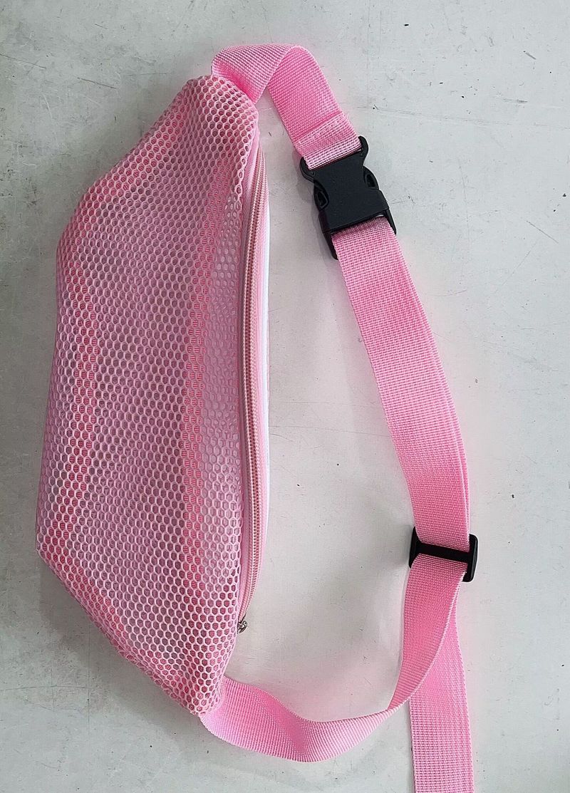 Outdoor Men's And Women's Cycling, Running, Sports Bag, Beach Bag, Mesh Fanny Bag, Messenger Mesh Bag, Household._voghion.com