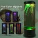 Lampă de noapte cu lavă cu meduze simulate cu LED-uri, USB, colorată, pentru dormitor, noptieră, atmosferă, cadou de ziua de naștere, lumini ornamentale pentru cameră_voghion.com