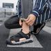 Unbeatable Quality Italian High-end New Summer Men's Sandals, Real Leather Bag, Breathable Toe Cap Beach Shoes_voghion.com