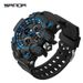 Unisex Digital Analog Sports Watch With Alarm, Dual Time & 50M Water Resistance - Glow-in-the-Dark Dial For Students & Outdoor Enthusiasts_voghion.com