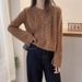 girl Casual Versatile Long Sleeve Knitted Thin Women's Autumn New Lazy Style Loose Short Soft Round Neck Sweater_voghion.com