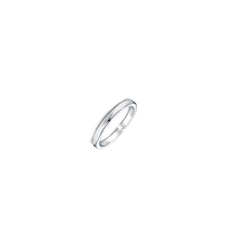 Sommerfuglkjede Zircon Dobbeltlags Kvinnelige Ins Cold Wind Personlig Hip Hop fingerring med nisjedesign_voghion.com