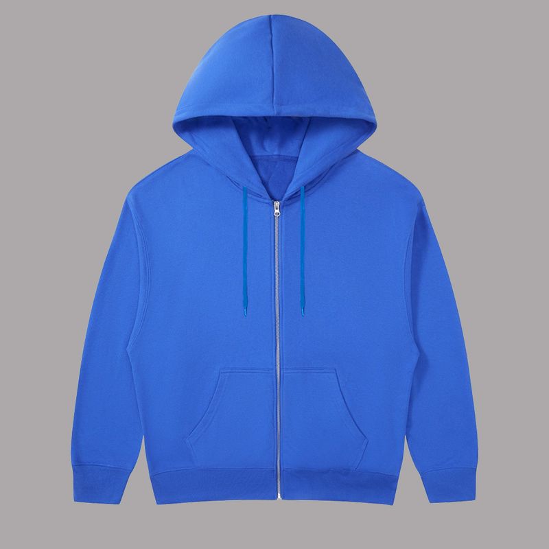 Herenkleding ijzeren rits hoodie licht vest sweatshirt met rits en capuchon _voghion.com