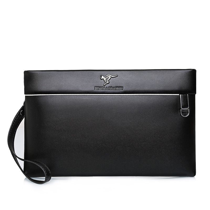 Men's ClutchBag Wrist Bag Fashion Clip Bag Men's Holding Bag Large Capacity Business Envelope Bag_voghion.com