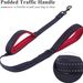Layer Explosion-Proof Rope Large Reflective Woven Double Handle Dog Leash Anti-Escape Rotating Traction Belt_voghion.com