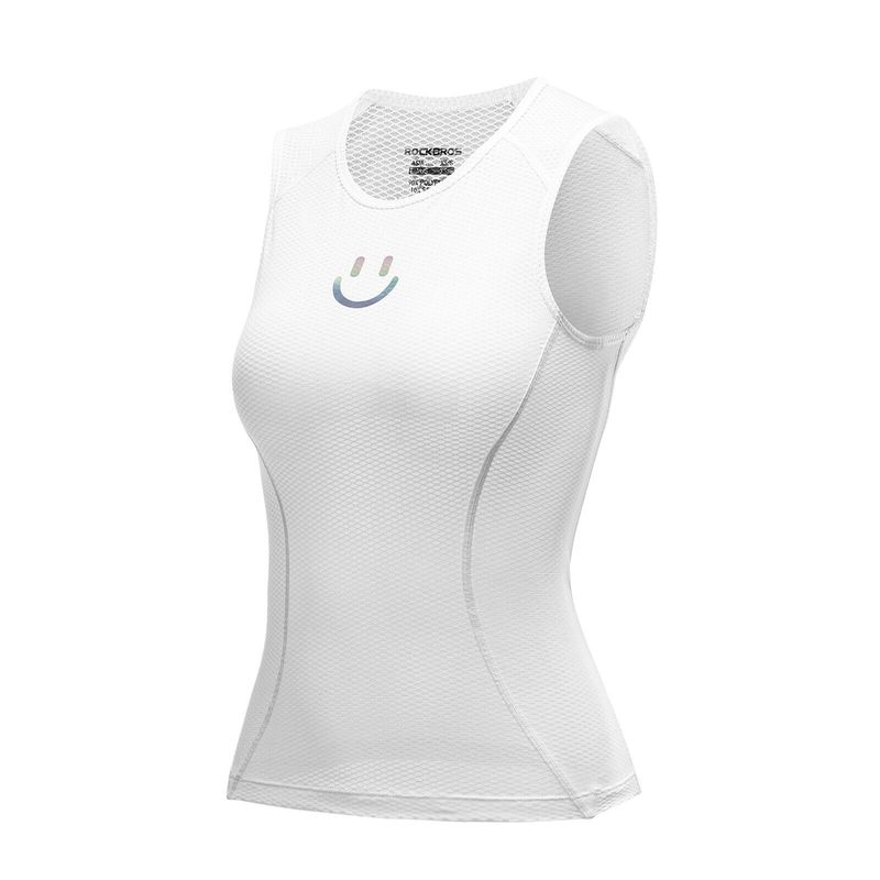 Gilet de cyclisme sans manches pour femme ROCKBROS, gilet de course respirant, haut actif pour le fitness et les activités de plein air_voghion.com