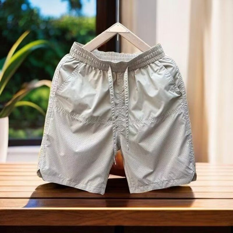 Men's Clothing Summer brand mesh breathable shorts men's thin loose casual shorts fashion sports versatile beach pants_voghion.com