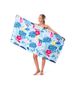 Full-Print Digital Beach Towel - Quick Dry & Super Absorbent For Swimming & Vacation (Soft Microfiber, Large Size, Vibrant Patterns)_voghion.com