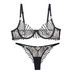 Reggiseno push-up piccolo e traspirante ultra sottile con ricamo, per seno grande, intimo da donna, set di anelli in acciaio_voghion.com