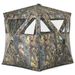 3 Person Portable Pop-Up Ground Hunting Blind With Tie-downs_voghion.com