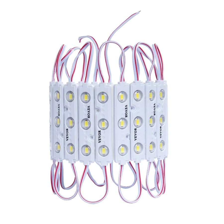 Adhesive SMD Ft Lights LED 1.5W LED 3LED Lights With Storefront 108 Lights Module Window 12V For 200PCS Tape 5730 DC Backside_voghion.com