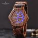 BOBO BIRD Wooden Watch Gt005 Hexagonal Display Literary And Artistic Retro Watch_voghion.com