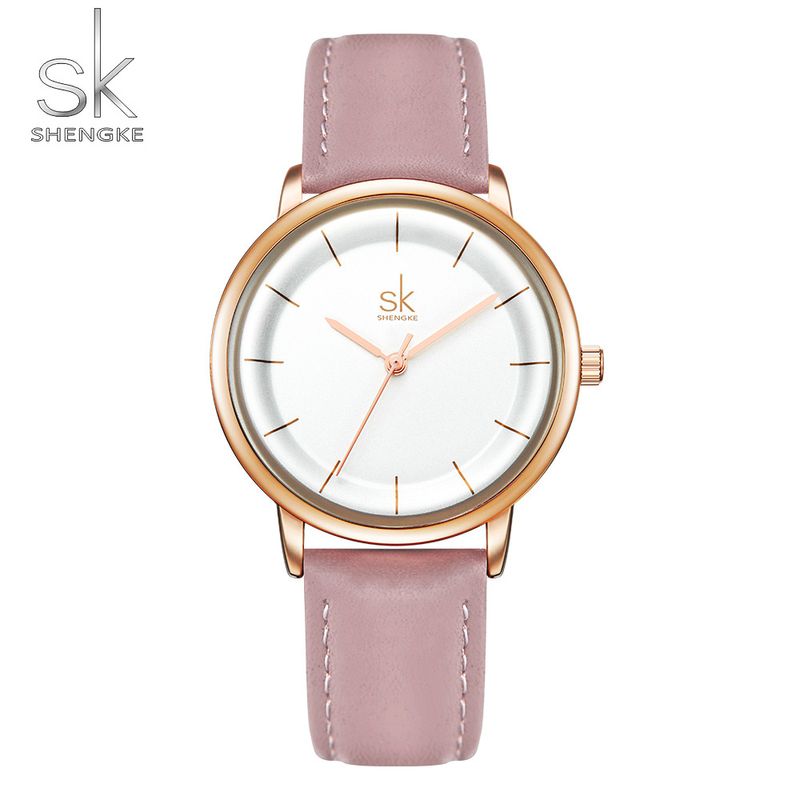 Orologio da donna SK orologio da donna casual impermeabile orologio alla moda da donna semplice orologio al quarzo orologio da donna all'ingrosso_voghion.com