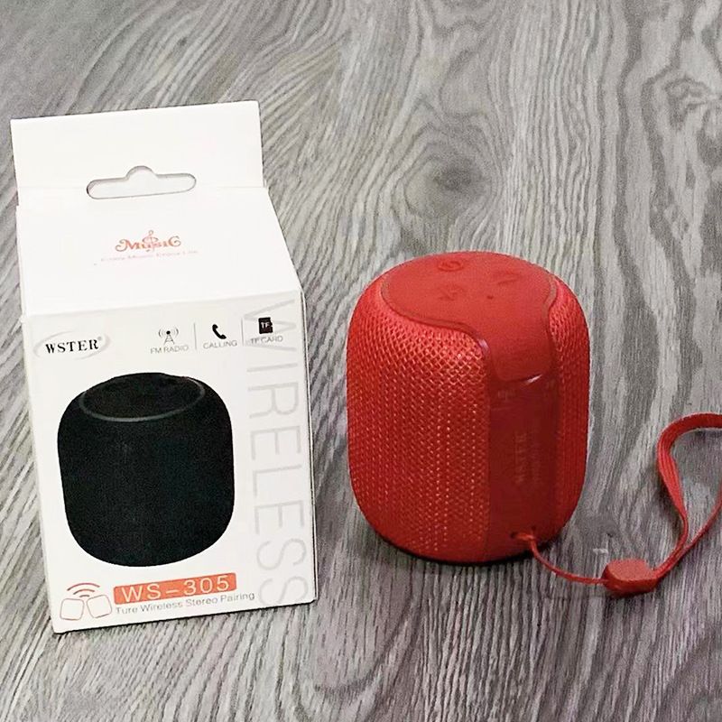 WS-305 Nový bezdrátový Bluetooth mini venkovní přenosný zvukový kanón Vložit kartu Velký objem Malý reproduktor Dárkový_voghion.com