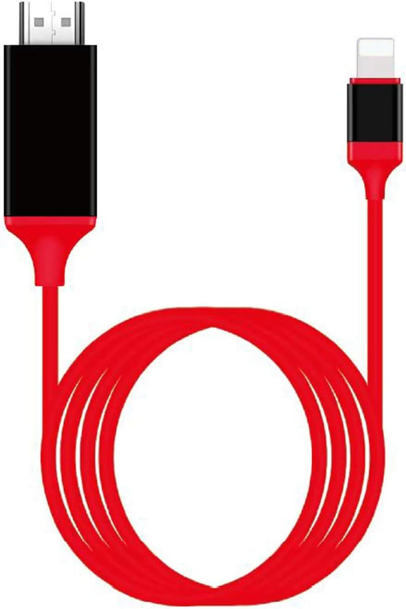 [Apple MFi Certification] Lightning HDMI Adapter Is Suitable For Mobile Phone TV, Compatible With IPhone, IPad, And_voghion.com
