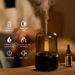 1 Pcs Candlelight Aroma Diffuser Portable Electric USB Air Humidifier Cold Fog Machine Atomizer LED Night Light HMM_voghion.com