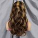 13x4 Lace Front Wigs Body Wave Human Hair Wigs For Women 200% Density Pre Plucked With Baby Hair Natural Black_voghion.com