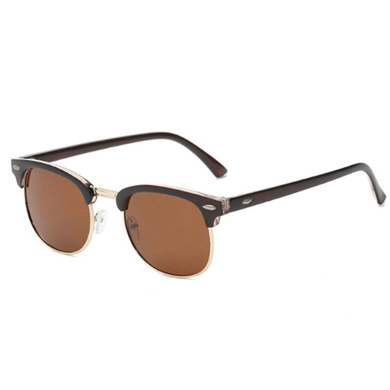 NEW Fashion Vintage Polarized Sunglasses Men Women Sunglasses Rimless Classic Leopard Sunglasses UV400_voghion.com