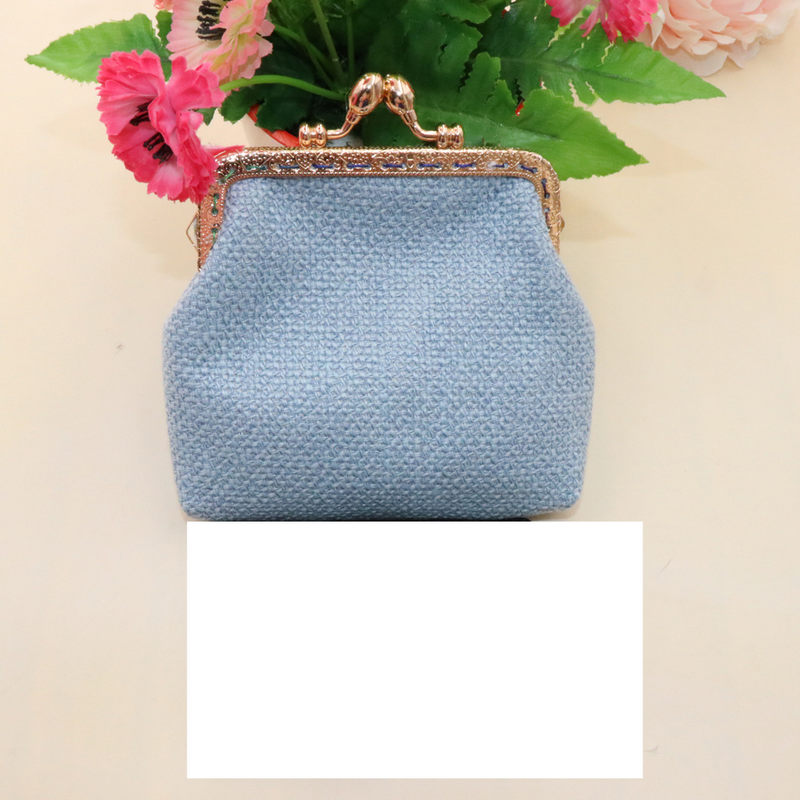 Bag fabric coin purse ladies small cosmetic bag lipstick bag key bag wholesale_voghion.com