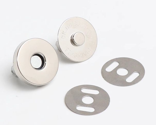 Messenger Bag Magnetic Buckle Accessories No Sew Magnet Snap Buckle Strong Suction Magnetic Buckle Invisible Buckle Press Buckle_voghion.com