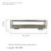 3rd Gen 50cm Stainless Steel Top-Mount Pants Hanger - Extendable Pull-Out Rail System For Wardrobe Organization_voghion.com
