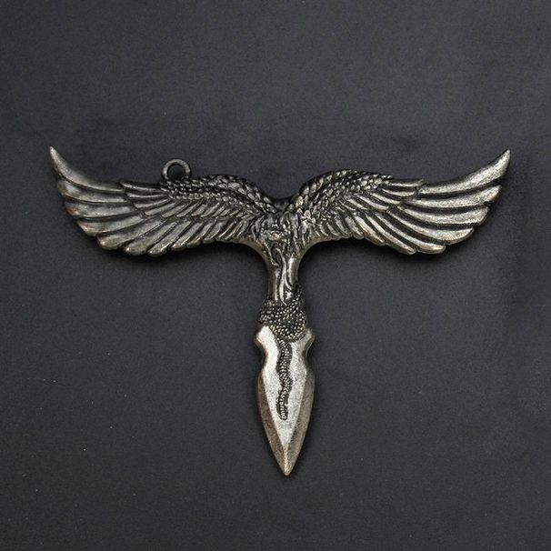 Zinc Alloy Fingerless Brass Knuckles With Wings 7*10.4*1.2 Cm Suitable For Self-Defense And Professional Fighting_voghion.com