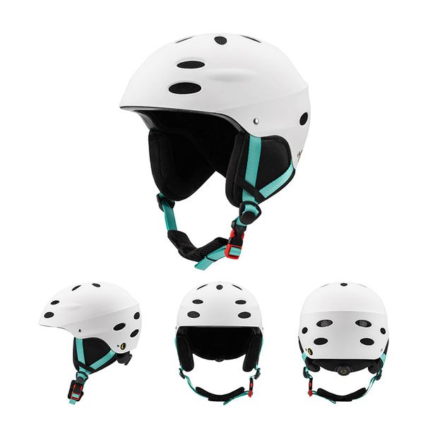 Stilfuld gradient farve varm skihjelm voksen udendørs sportsbeskyttelse anti-kollisions snehjelm hjelm_voghion.com